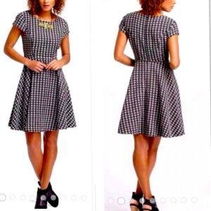 ANTHROPOLOGIE Maeve Jacquard Circle Dress